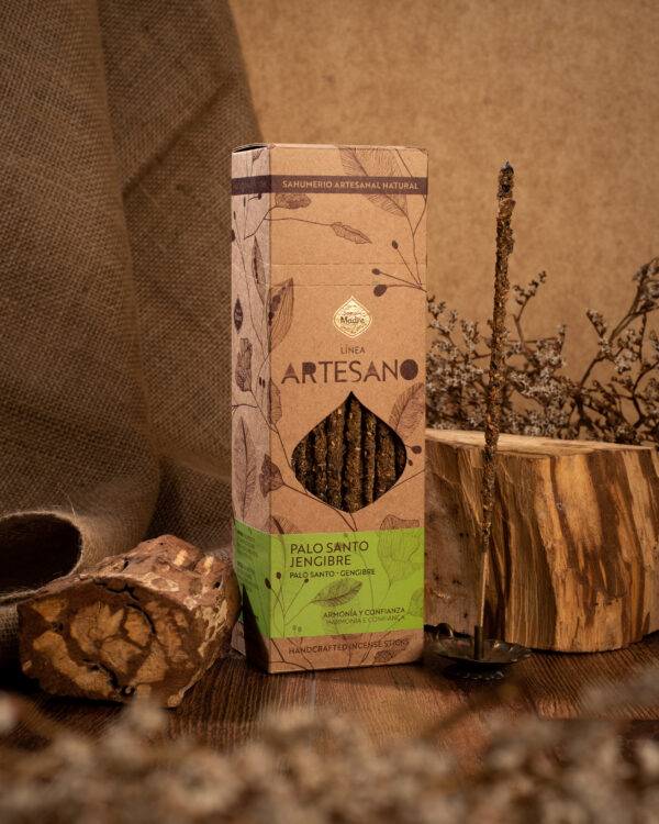 incienso artesano palo santo jengibre sagrada madre