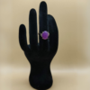 anillo gata morada angel
